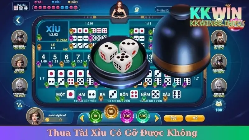 Thua Tài Xỉu Có Gỡ Được Không